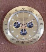 High Quality Rolex Daytona All Gold Dealers Clock Rolex Wall Clock Replica